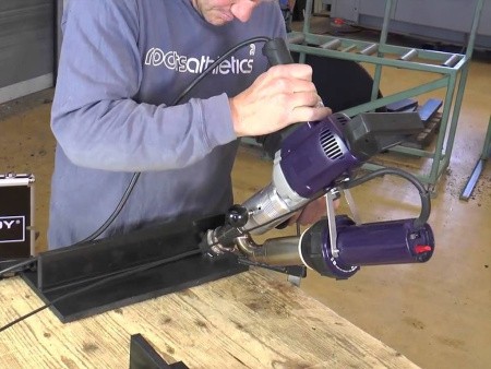 Машина для сварки пластмасс Booster EX2, применение Машина для сварки пластмасс Booster EX2, применение