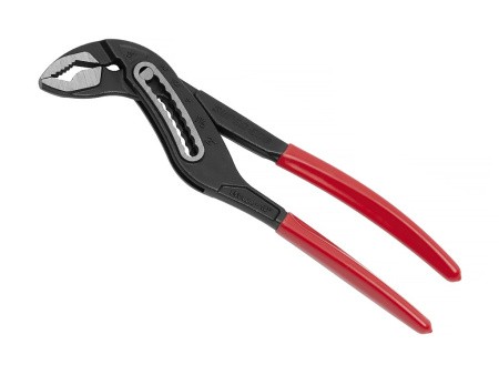 Сантехнические клещи с пластиковыми накладками на рукоятках Сантехнические клещи с пластиковыми накладками на рукоятках